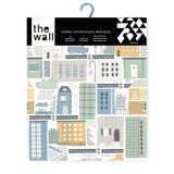 Papel Mural y Vinilico Autoadhesivo para muros de la marca The Wall, diseño de tendencia Blue City