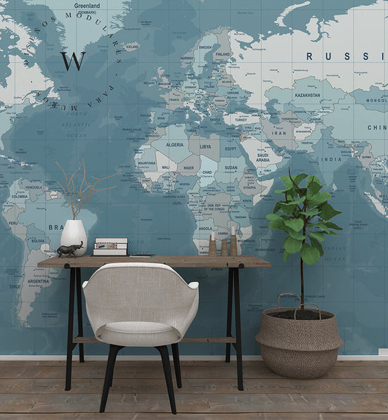 Blue Map