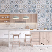 Blue Mosaico