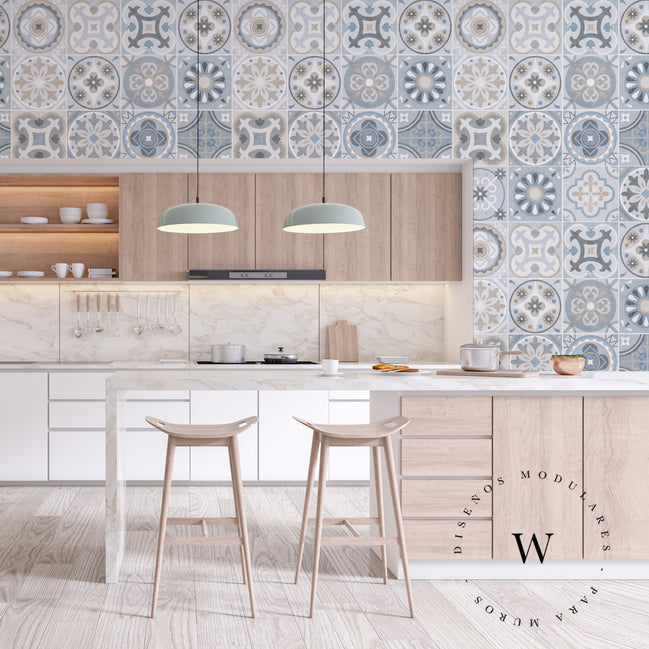 Blue Mosaico