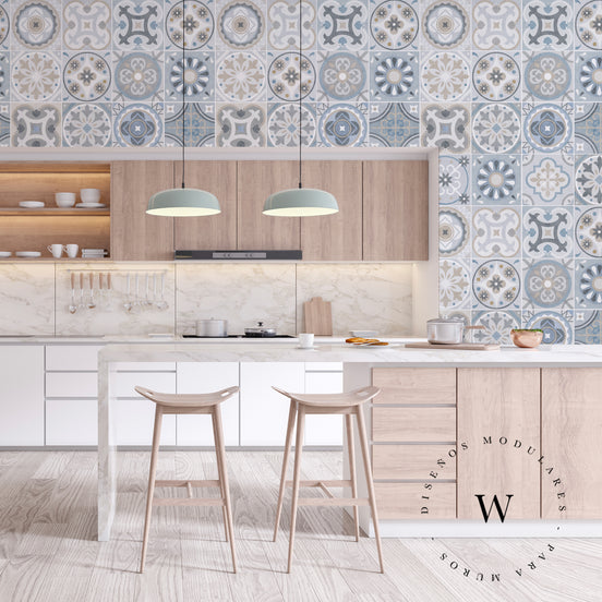 Blue Mosaico
