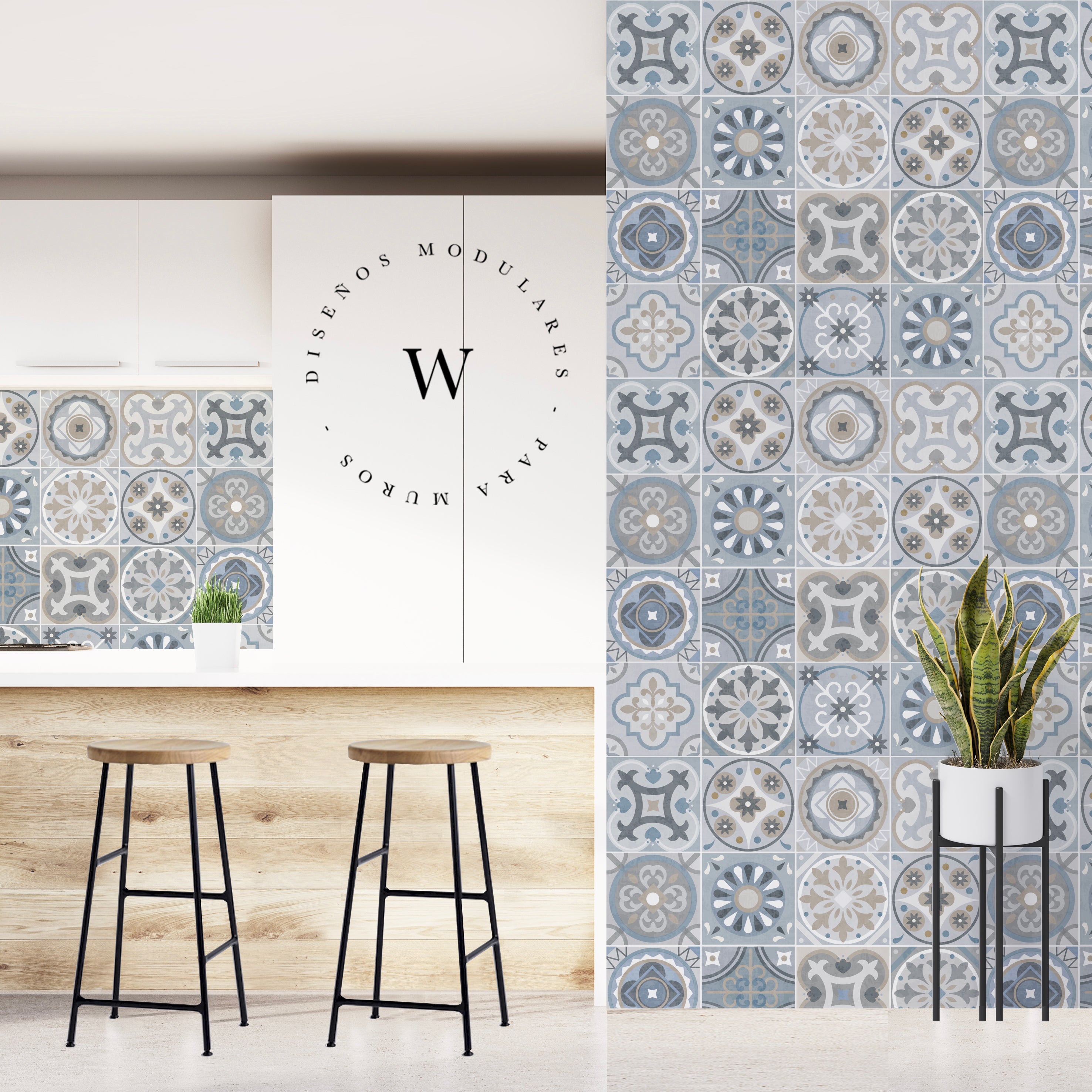 Blue Mosaico
