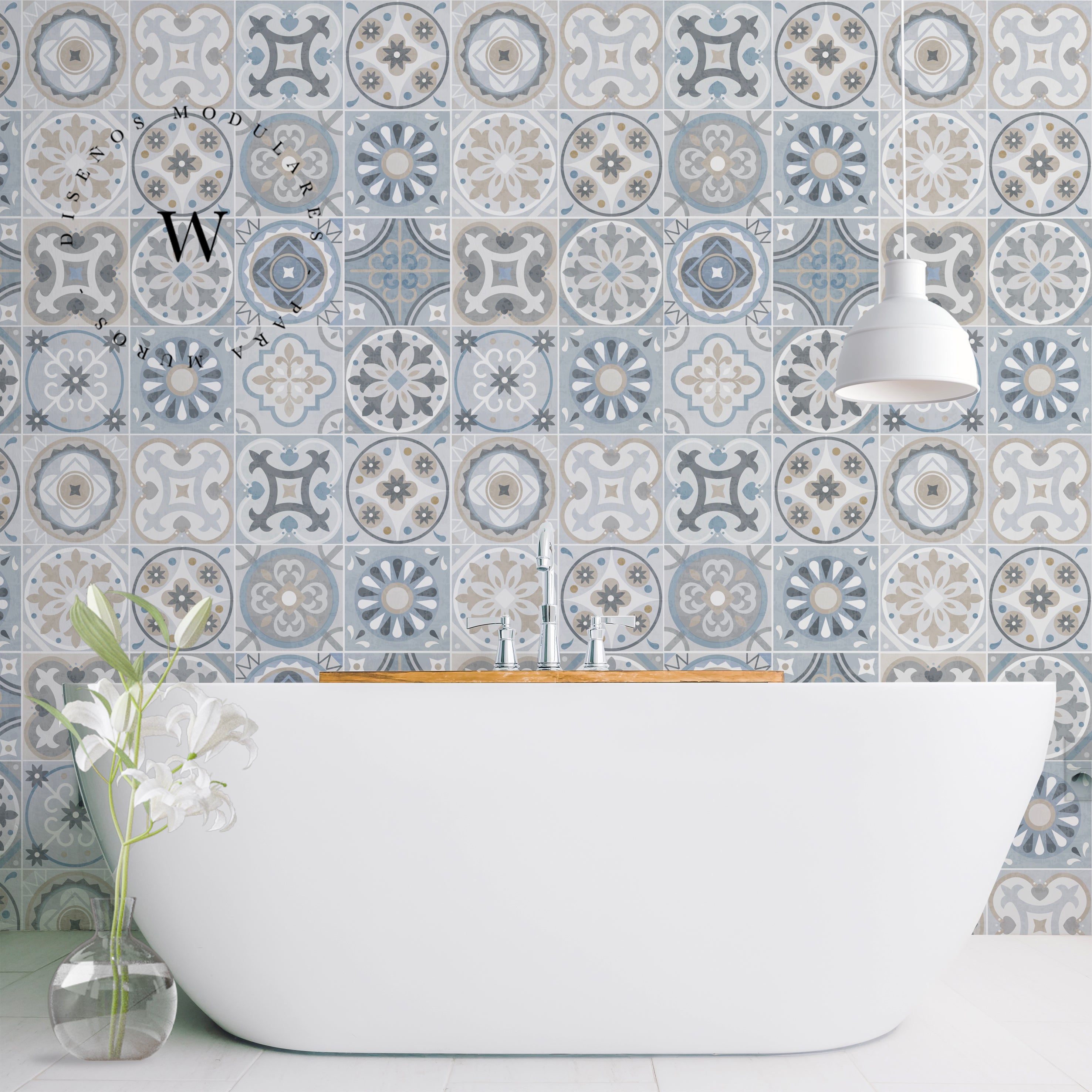 Blue Mosaico