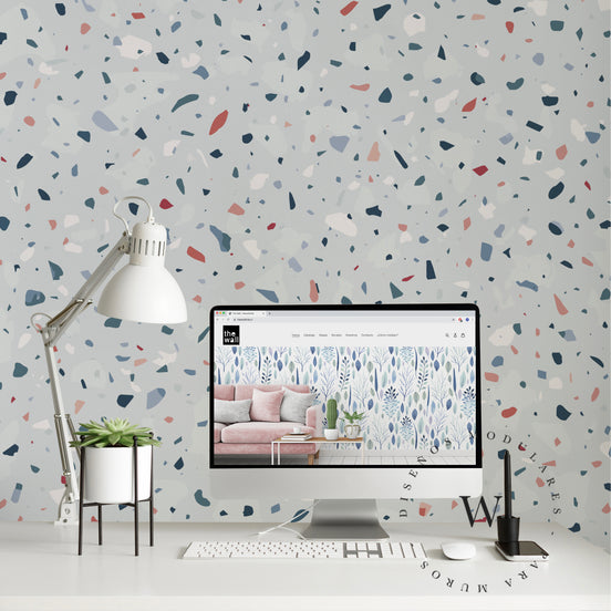 Blue Terrazzo