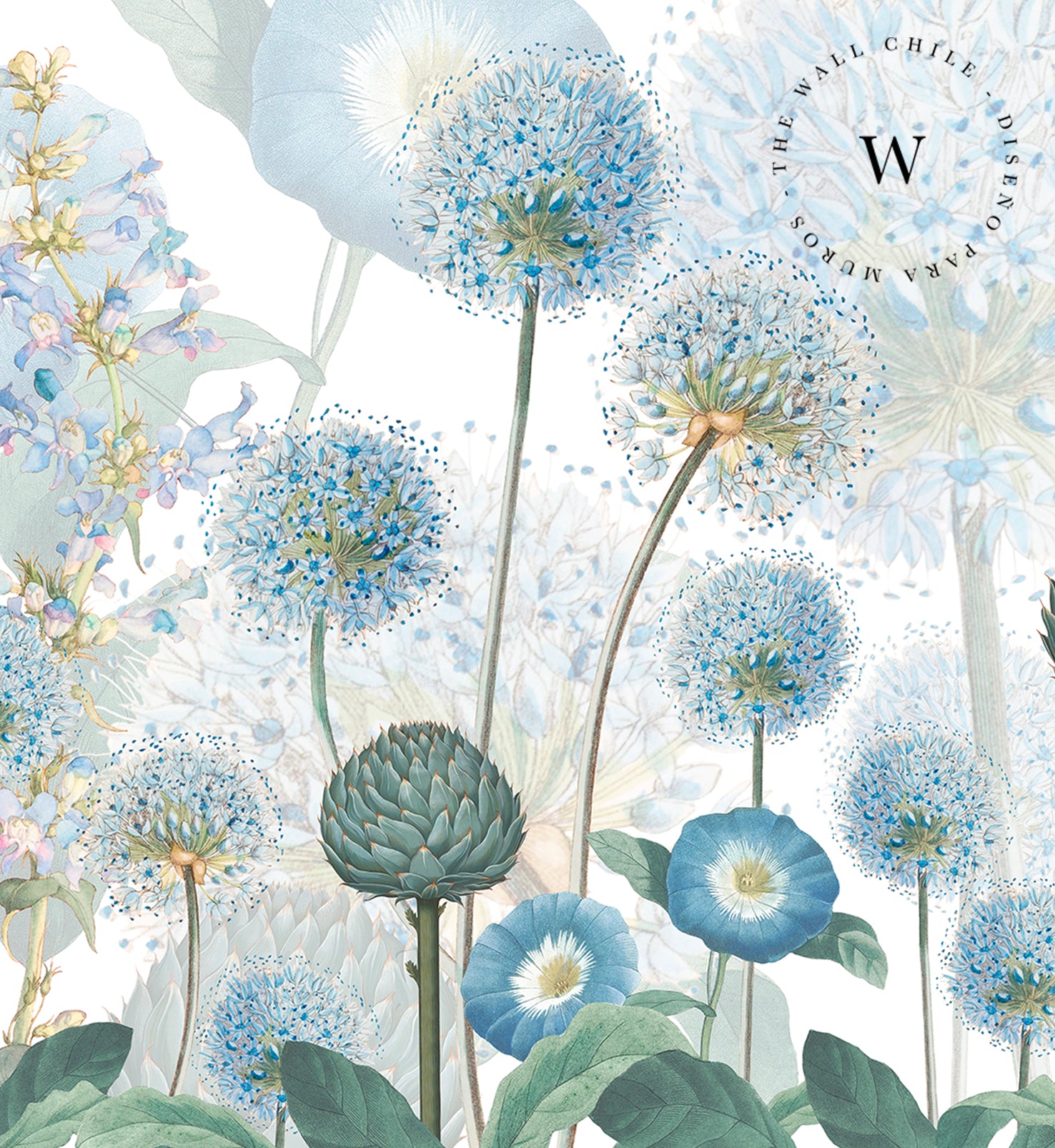 Blue Wild Meadow