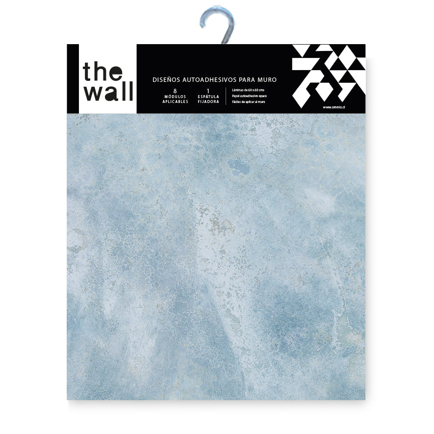 Papel Mural y Vinilico Autoadhesivo para muros de la marca The Wall, diseño de tendencia Blue
