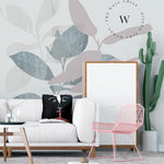 Papel Mural, Papel Pintado, Empavonados, Vinilico Autoadhesivo para muros de la marca The Wall, diseño de tendencia Boanico