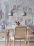 Papel Mural, Papel Pintado, Wallpaper, Mural, Empavonados, Vinilico Autoadhesivo para muros de la marca The Wall, diseño de tendencia City Color