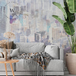 Papel Mural, Papel Pintado, Wallpaper, Mural, Empavonados, Vinilico Autoadhesivo para muros de la marca The Wall, diseño de tendencia City Color