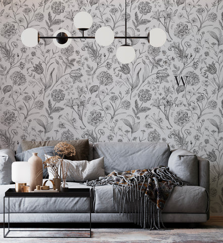 Classic Flower Black