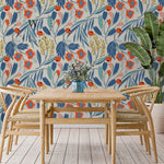 Papel Mural y Vinilico Autoadhesivo para muros de la marca The Wall, diseño de tendencia Color Garden