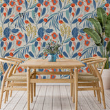 Papel Mural y Vinilico Autoadhesivo para muros de la marca The Wall, diseño de tendencia Color Garden