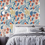 Papel Mural y Vinilico Autoadhesivo para muros de la marca The Wall, diseño de tendencia Color Garden