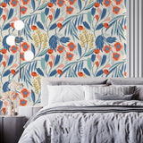 Papel Mural y Vinilico Autoadhesivo para muros de la marca The Wall, diseño de tendencia Color Garden