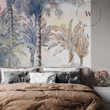 Papel Mural, Papel Pintado, Wallpaper, Mural, Empavonados, Vinilico Autoadhesivo para muros de la marca The Wall, diseño de tendencia Color Lanscape