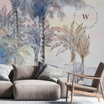 Papel Mural, Papel Pintado, Wallpaper, Mural, Empavonados, Vinilico Autoadhesivo para muros de la marca The Wall, diseño de tendencia Color Lanscape