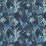 Papel Mural, Papel Pintado, Wallpaper, Mural, Empavonados, Vinilico Autoadhesivo para muros de la marca The Wall, diseño de tendencia Dark Botanic