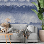 Papel Mural The Wall diseño Dip Blue. The Wall ofrece decoración para muros con los siguientes productos: papeles murales y papeles vinílicos autoadhesivos frases plateadas, sticker de muros con diseños de tendencia disponibles en dos sustratos y en dos formatos.