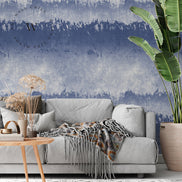 Papel Mural The Wall diseño Dip Blue. The Wall ofrece decoración para muros con los siguientes productos: papeles murales y papeles vinílicos autoadhesivos frases plateadas, sticker de muros con diseños de tendencia disponibles en dos sustratos y en dos formatos.