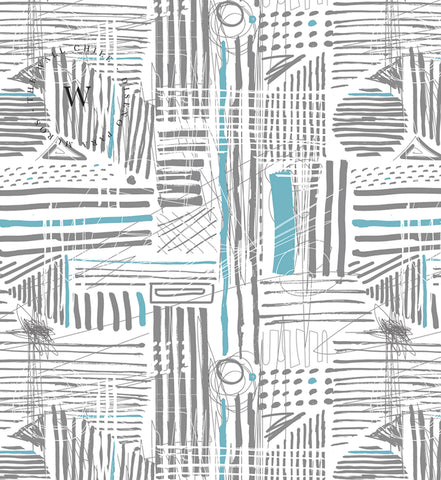 Draw Lines Blue