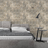 Papel Mural, Papel Pintado, Wallpaper, Mural, Empavonados, Vinilico Autoadhesivo para muros de la marca The Wall, diseño de tendencia Drip Diamond