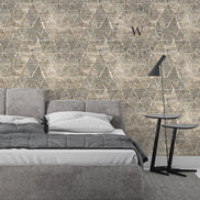 Papel Mural, Papel Pintado, Wallpaper, Mural, Empavonados, Vinilico Autoadhesivo para muros de la marca The Wall, diseño de tendencia Drip Diamond