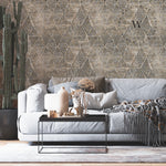 Papel Mural, Papel Pintado, Wallpaper, Mural, Empavonados, Vinilico Autoadhesivo para muros de la marca The Wall, diseño de tendencia Drip Diamond