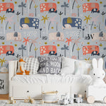 Papel Mural y Vinilico Autoadhesivo para muros de la marca The Wall, diseño de tendencia Elemom