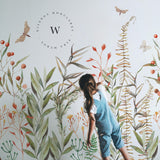 Flowers and Butterfly