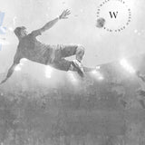 Papel Mural, Papel Pintado, Wallpaper, Mural, Empavonados, Vinilico Autoadhesivo para muros de la marca The Wall, diseño de tendencia Football