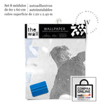 Papel Mural, Papel Pintado, Wallpaper, Mural, Empavonados, Vinilico Autoadhesivo para muros de la marca The Wall, diseño de tendencia Football