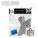 Papel Mural, Papel Pintado, Wallpaper, Mural, Empavonados, Vinilico Autoadhesivo para muros de la marca The Wall, diseño de tendencia Football