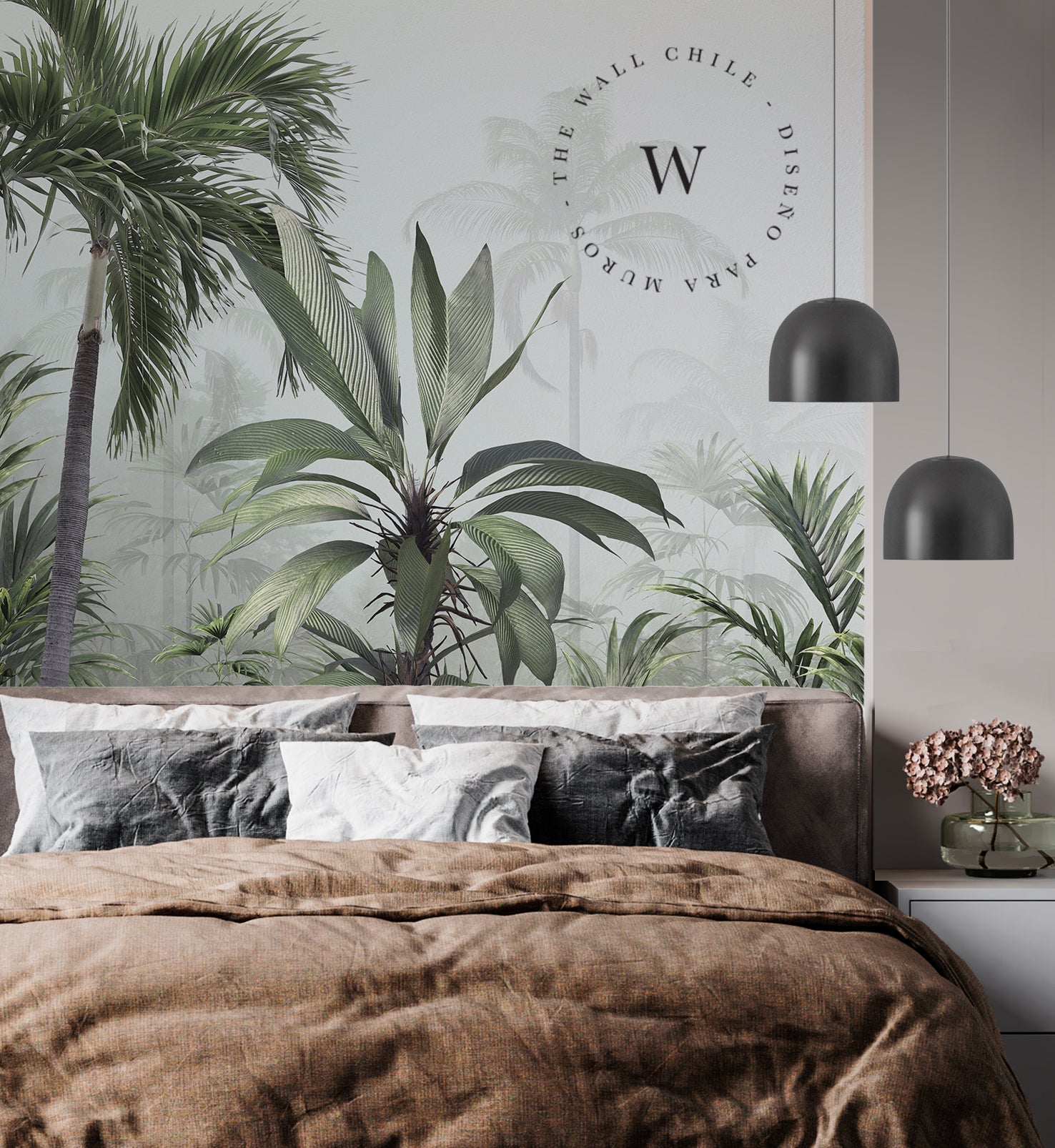 Papel Mural y Vinilico Autoadhesivo para muros de la marca The Wall, diseño de tendencia Forest Landscape