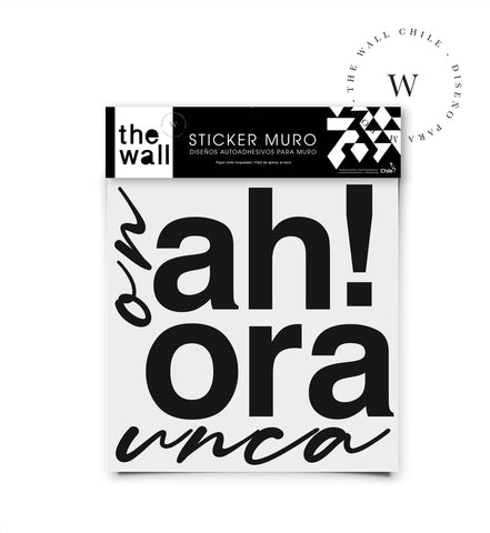Ahora