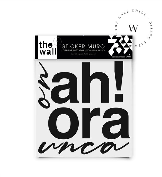 Ahora