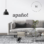 The Wall, sticker para muros, trasforma tu espacio por ti mismo, de manera fácil y rápida. Diseño Apaño