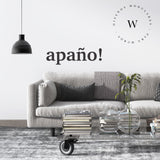 The Wall, sticker para muros, trasforma tu espacio por ti mismo, de manera fácil y rápida. Diseño Apaño