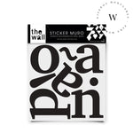 The Wall, sticker para muros, trasforma tu espacio por ti mismo, de manera fácil y rápida. Diseño Apaño