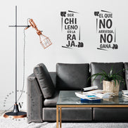 The Wall, sticker para muros, trasforma tu espacio por ti mismo, de manera fácil y rápida. Diseño Arriesga