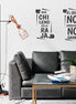 The Wall, sticker para muros, trasforma tu espacio por ti mismo, de manera fácil y rápida. Diseño Arriesga