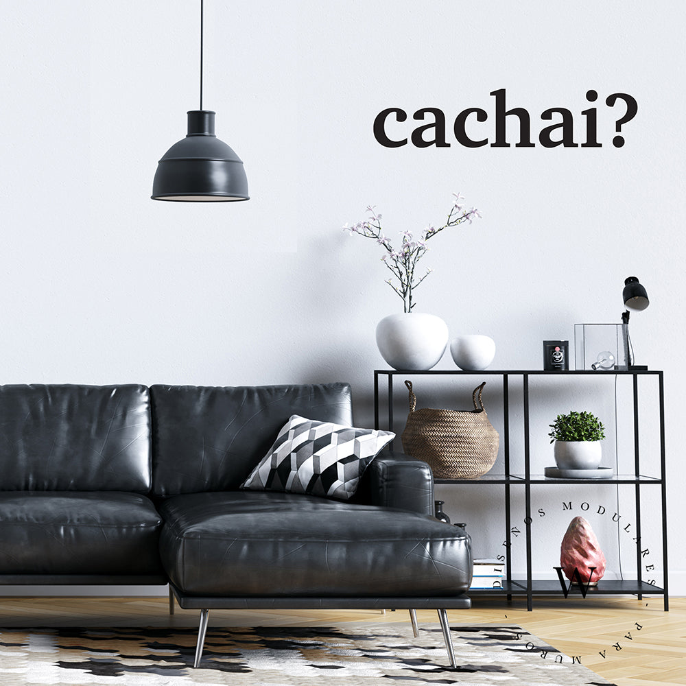 The Wall, sticker para muros, trasforma tu espacio por ti mismo, de manera fácil y rápida. Diseño Cachai