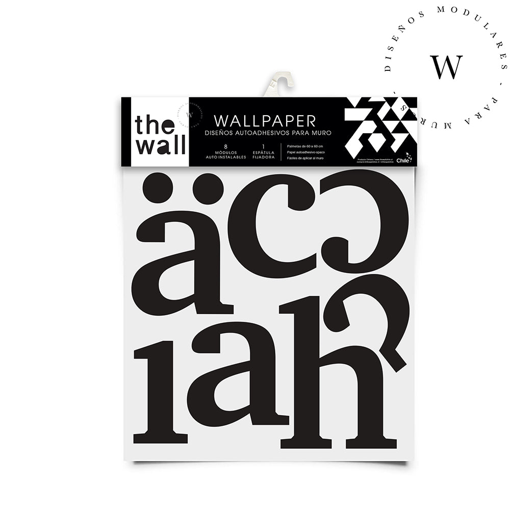 The Wall, sticker para muros, trasforma tu espacio por ti mismo, de manera fácil y rápida. Diseño Cachai