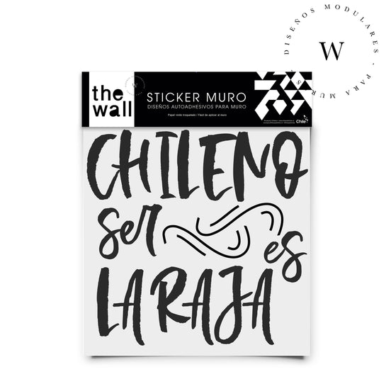 The Wall, sticker para muros, trasforma tu espacio por ti mismo, de manera fácil y rápida. Diseño Chileno