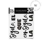 The Wall, sticker para muros, trasforma tu espacio por ti mismo, de manera fácil y rápida. Diseño Consigue