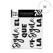 The Wall, sticker para muros, trasforma tu espacio por ti mismo, de manera fácil y rápida. Diseño Consigue