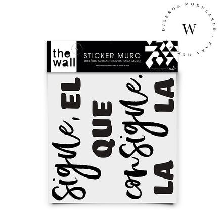 The Wall, sticker para muros, trasforma tu espacio por ti mismo, de manera fácil y rápida. Diseño Consigue