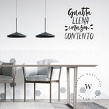 The Wall, sticker para muros, trasforma tu espacio por ti mismo, de manera fácil y rápida. Diseño Guatita Llena