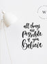 If You Believe