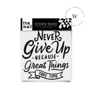 Never Give Up