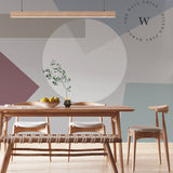 Papel Mural, Papel Pintado, Wallpaper, Mural, Empavonados, Vinilico Autoadhesivo para muros de la marca The Wall, diseño de tendencia  Geometrico
